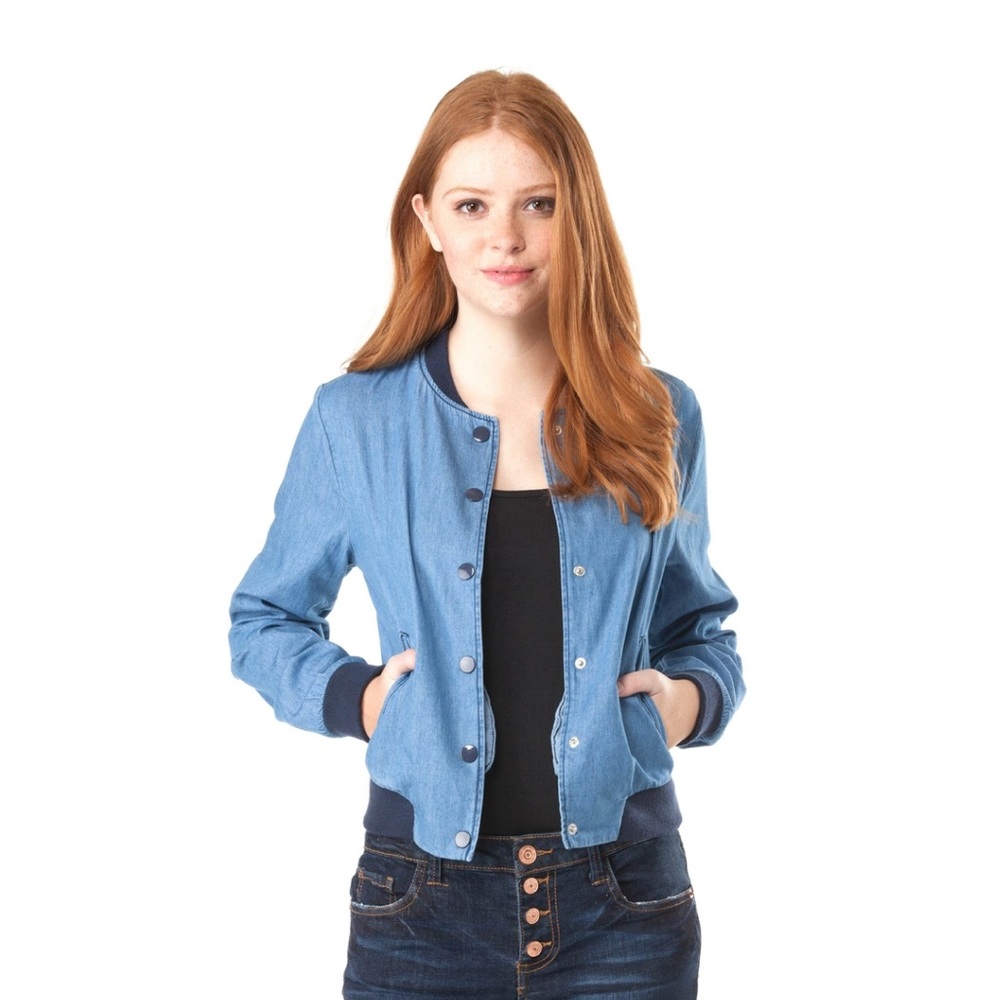 Chambray bomber
